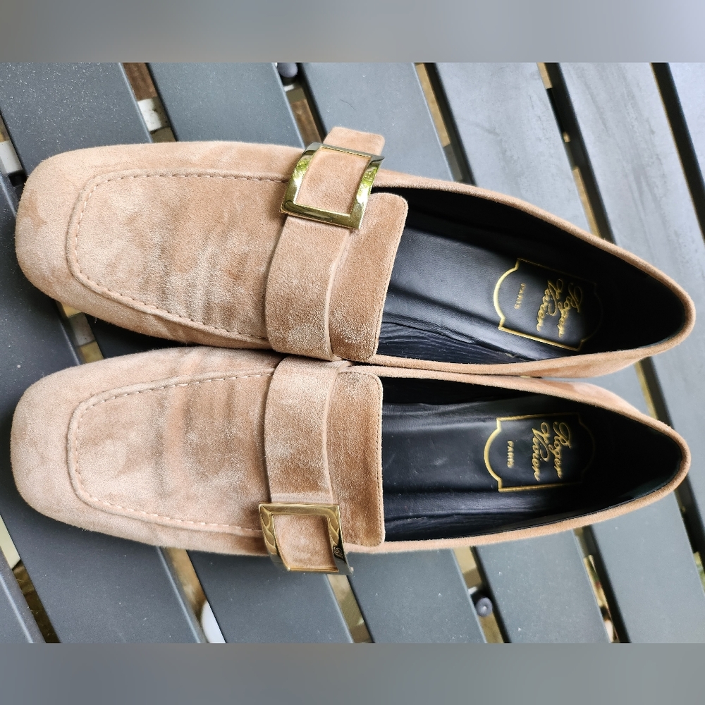 Roger Vivier Suede Shoes EU Size 40 - Picture 10 of 14